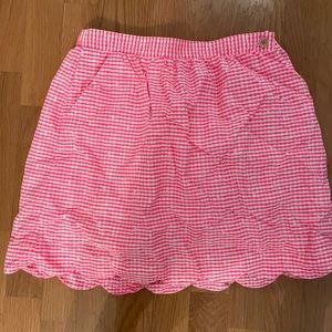 Lilly Pulitzer scalloped skirt